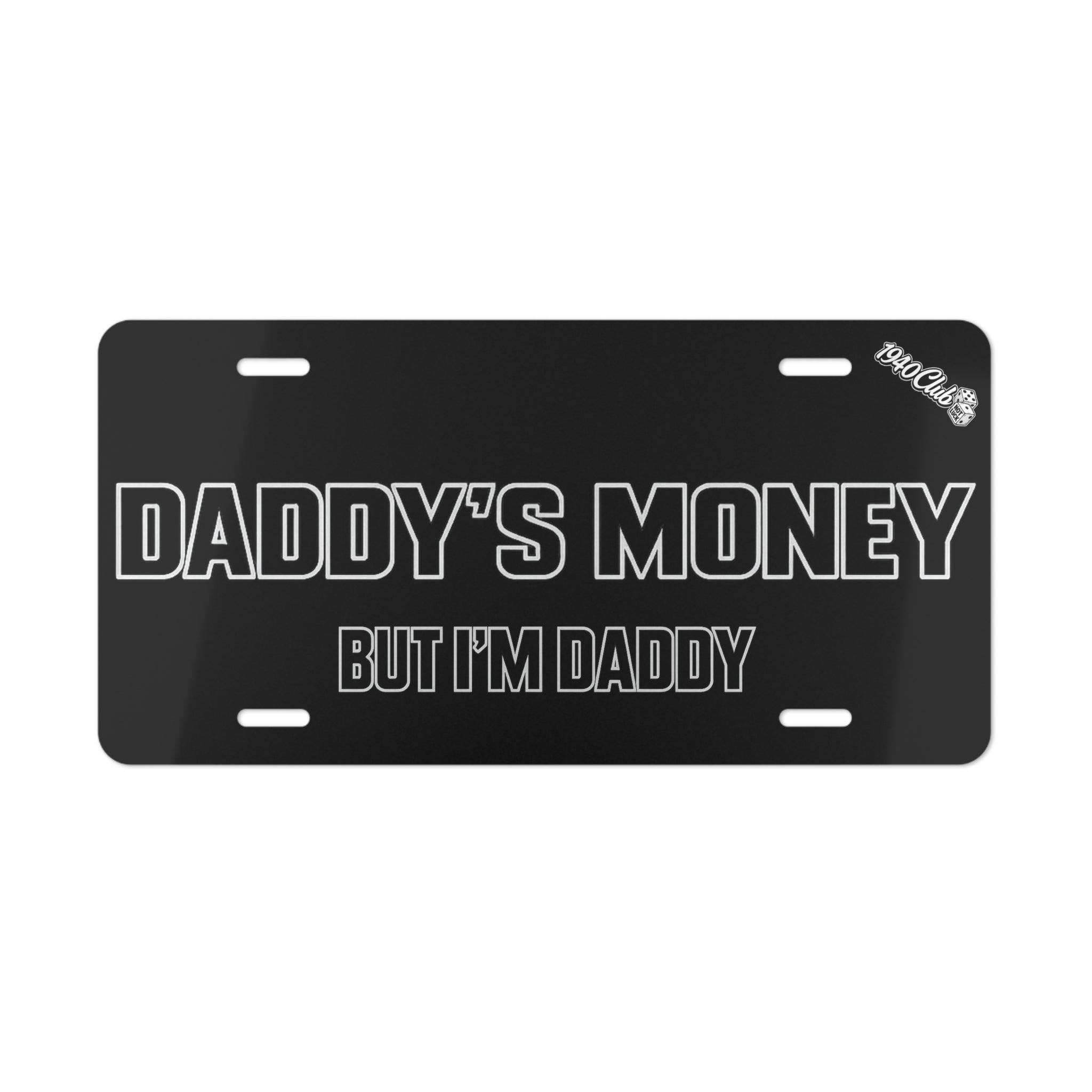 1940 Daddy's Money Plate