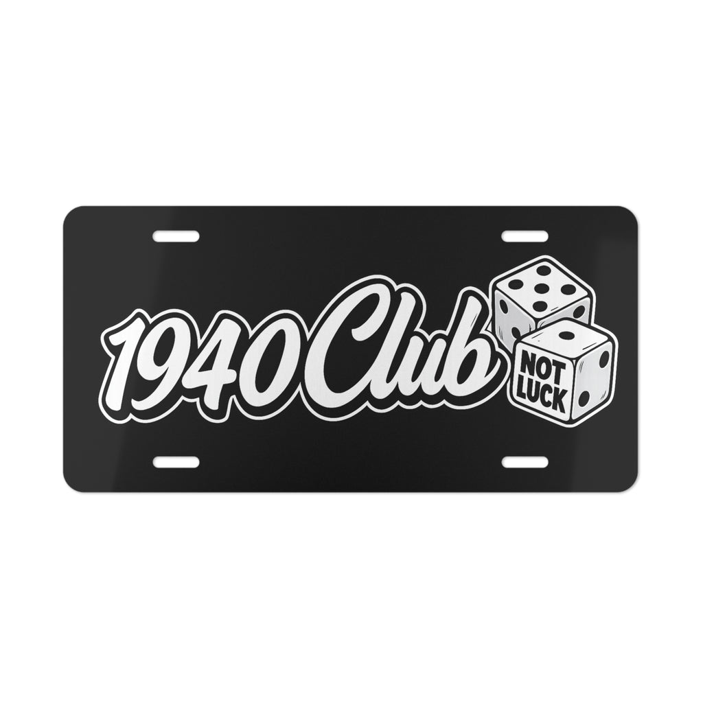 1940 Plate